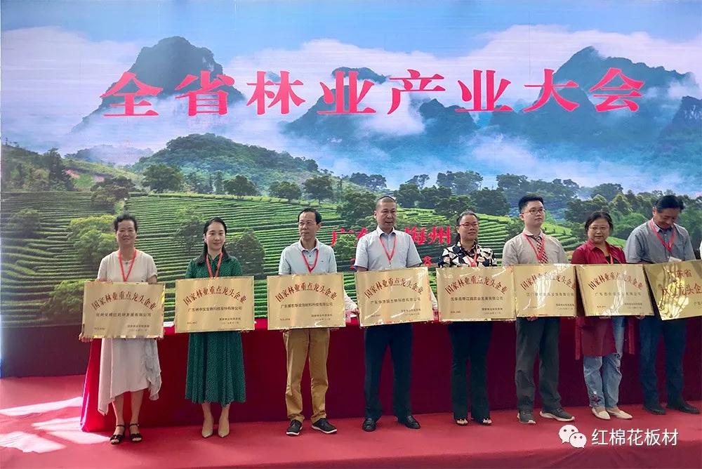 東華公司總經理羅山鷹（左三）上臺接受授牌。.jpg